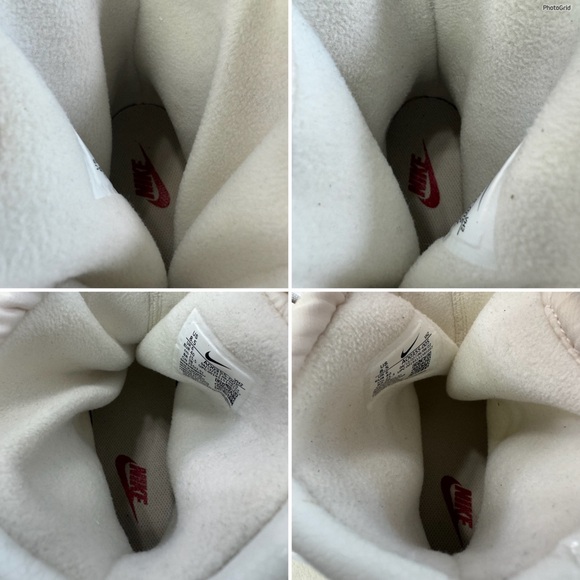 Nike Tanjun High Rise Sneakers in Phantom/Desert Sand/Gym Red Women's Size 8.5 - Picture 13 of 16